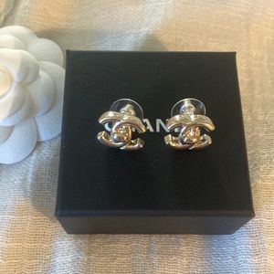 Chanel Turnlock earrings